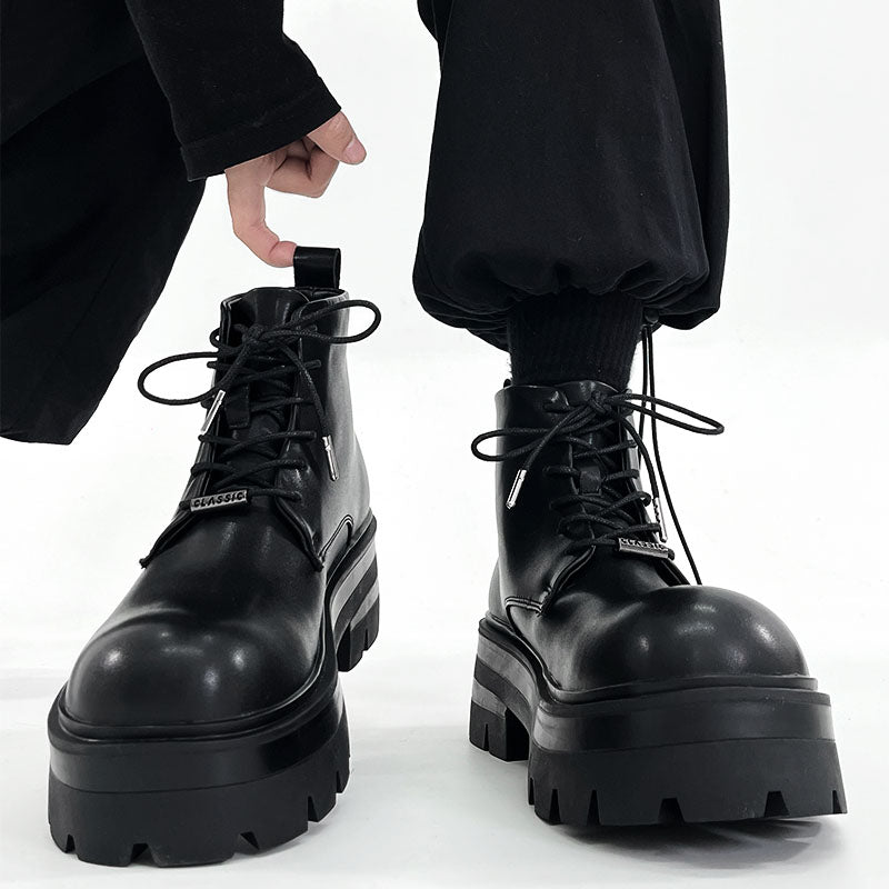 MODEFREAKのレースアップレザーシューズ mf2698の画像