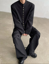 MODEFREAKのクラシカルノーカラージャケット mf3265の画像