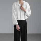 MODEFREAKのダブルタックコリアンシャツ mf2379の画像