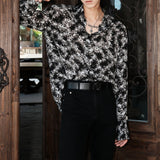 MODEFREAKのヴィンテージフラワーモードシャツ mf3487の画像