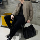 MODEFREAKのノーカラーコリアンスマートジャケット mf3503の画像