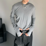 MODEFREAKのプリーツデザインルーズカットソー mf3069の画像