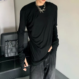 MODEFREAKのプリーツデザインルーズカットソー mf3069の画像