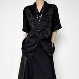 MODEFREAKのエンボスモノトーンクラシカルシャツ mf3382の画像