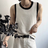 MODEFREAKのモノトーンバイカラーノースリーブトップス mf3341の画像