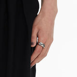 MODEFREAKのニットシルバーリング mf2991の画像