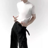 MODEFREAKのモードシルエットハイネックTシャツ mf3270の画像