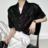 MODEFREAKのエンボスモノトーンクラシカルシャツ mf3382の画像