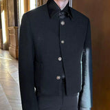 MODEFREAKのクラシカルノーカラーツイードジャケット mf2808の画像