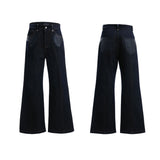 MODEFREAKのクロコバイカラーデニムパンツ mf3491の画像