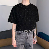 MODEFREAKのポルカドットモノトーンTシャツ mf2586の画像