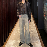 MODEFREAKのニュアンステクスチャールーズシャツ mf3282の画像