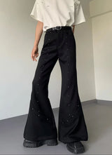 MODEFREAKのメタルデザインフレアパンツ mf3362の画像