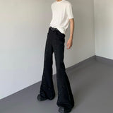 MODEFREAKのメタルデザインフレアパンツ mf3362の画像