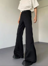 MODEFREAKのメタルデザインフレアパンツ mf3362の画像