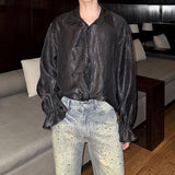 MODEFREAKのニュアンステクスチャールーズシャツ mf3282の画像