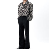 MODEFREAKのヴィンテージフラワーモードシャツ mf3487の画像