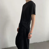 MODEFREAKのVネックスリットシンプルTシャツ mf3371の画像