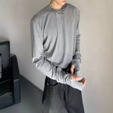 MODEFREAKのプリーツデザインルーズカットソー mf3069の画像