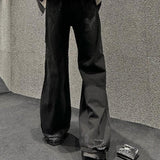 MODEFREAKのフレアダメージデニムパンツ mf2945の画像