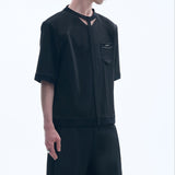 MODEFREAKのスリットネックモードカットソー mf2617の画像