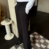 MODEFREAKのハイウエストクラシカルモードスラックス mf3515の画像