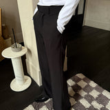 MODEFREAKのハイウエストクラシカルモードスラックス mf3515の画像