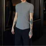 MODEFREAKのハイネックモードコリアントップス mf3205の画像