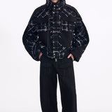 MODEFREAKの【8.29新作】ツイードルーズコットンモードジャケット mf3499の画像