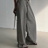 MODEFREAKのギンガムチェックルーズパンツ mf3340の画像