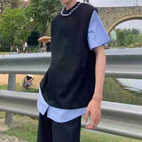 MODEFREAKのツーピースシャツデザイントップス mf3361の画像