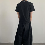 MODEFREAKのシンプルロゴハイネックスリムTシャツ mf3417の画像