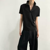 MODEFREAKのモードTシャツテクスチャーカラートップス mf3258の画像