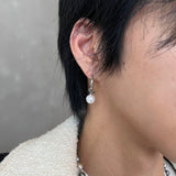 MODEFREAKのパールフープリングイヤリング mf3338の画像