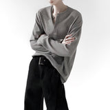 MODEFREAKのヘンリーカラールーズモードカットソー mf3252の画像