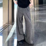 MODEFREAKのベルトデザインハイウエストスラックス mf3452の画像