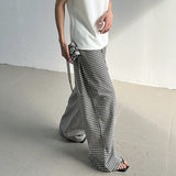 MODEFREAKのギンガムチェックルーズパンツ mf3340の画像