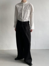 MODEFREAKのハイウエストデザインモードスラックス mf3212の画像