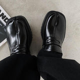 MODEFREAKのタビデザインクラシックレザーシューズ mf2903の画像