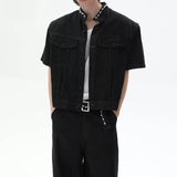 MODEFREAKのパールラインデニムモードセットアップ mf3415の画像