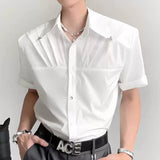 MODEFREAKのカラーデザインモードシャツ mf3447の画像