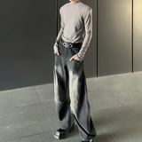 Monotone ribbed high neck top mf3072