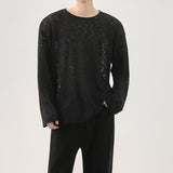 MODEFREAKのルーズシルエットシースルーニット mf3286の画像