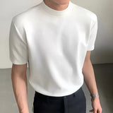 MODEFREAKのハイネックディティールモードTシャツ mf3243の画像