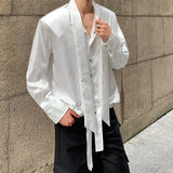 MODEFREAKのルーズタイクラシカルシャツ mf2847の画像