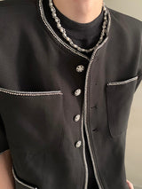 MODEFREAKのクリスタルラインモードサマージャケット mf3474の画像