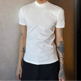 MODEFREAKのハイネックモードコリアントップス mf3205の画像