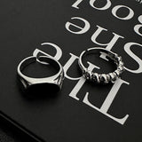 MODEFREAKのシルバーリングセット mf2385の画像