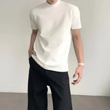 MODEFREAKのハイネックディティールモードTシャツ mf3243の画像