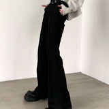 MODEFREAKのスリムフットフレアコリアンスラックス mf3097の画像